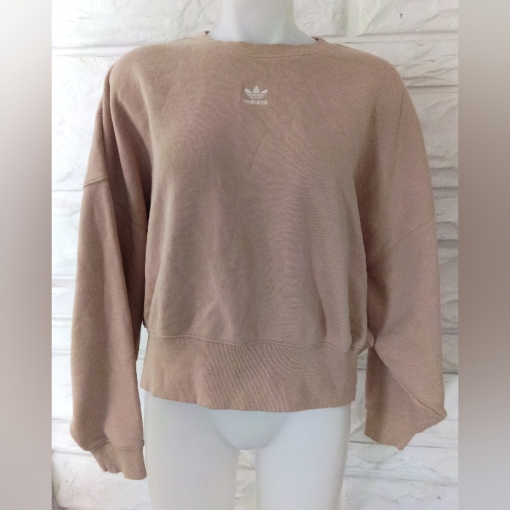 Adidas Crew Neck Oversized Sweater for Women